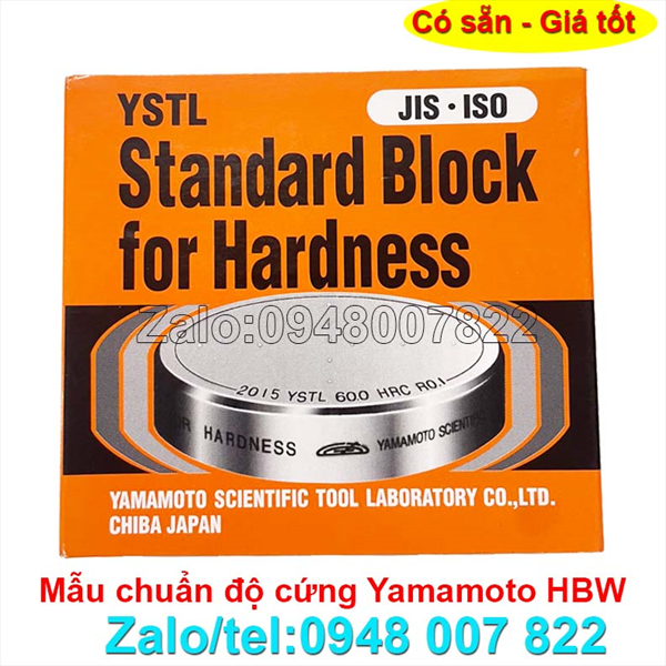Mẫu chuẩn độ cứng Yamamoto HBW-150